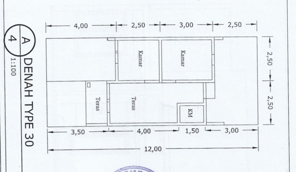 Layout Tipe 30/60 (subsidi)